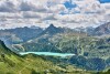 Górskie jezioro, Hotel Büntali Galtür ****, Galtür, Austria