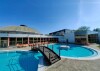 Basen zewnętrzny i most, Gotthard Therme Hotel ****, Szentgotthárd, Szentgotthárd, Węgry