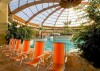 Basen z leżakami, Gotthard Therme Hotel ****, Szentgotthárd, Szentgotthárd, Węgry