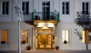 Wejście do hotelu, Badenia Hotel Praha ***, Františkovy Lázně, Czechy