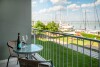 Balkon z widokiem, Hotel Yacht Wellness & Business ****, Siófok, Węgry