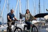 Rowerzyści przy porcie, Hotel Yacht Wellness & Business ****, Siófok, Węgry