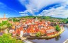 Czeski Krumlov, wpisany na Listę UNESCO
