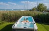 Zewnętrzna wanna z hydromasażem, Golden Lake Resort Hotel ****, Balaton