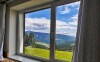 Widok z okna pokoju, Svornost Lodge, Karkonosze