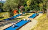 Minigolf, Camping Fontanelle ****, Moniga, Włochy