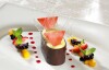 Restauracja, Burghotel zu Strausberg nad jeziorem ****s