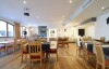 Restauracja, Berghotel Basur ****, Flirsch, Tyrol
