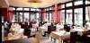 Restauracja, Burghotel zu Strausberg nad jeziorem ****s