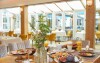 Śniadanie w restauracji, Hartl's Parkhotel Bad Griesbach ****superior, Bad Griesbach, Niemcy