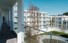 Korytarz zewnętrzny, Hotel ARCHE Fabryka Samolotów ****, Mielno, Polska