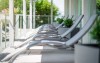 Leżaki na tarasie, Hotel Wende Neusiedl ****, Neusiedl am See, Austria
