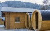 Saunowe beczki, WAGNERS Hotel im Frankenwald ***superior, Steinwiesen, Niemcy
