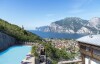 Basen z widokiem, Garda Hotel Forte Charme ****, Nago (TN), Włochy