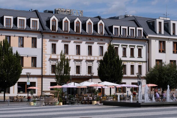 Hotel Slovan ****, wielokrotnie nagradzany hotel w Jeseniku