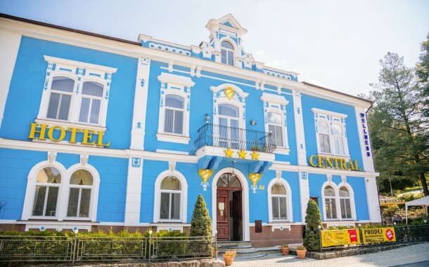 Budynek, Hotel Central, Lázně Libverda