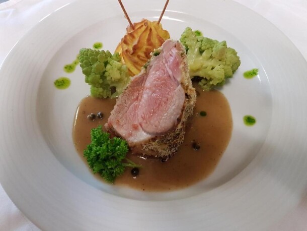 Gourmetowe jedzenie, Molaris Lodges ****, Mühlbach