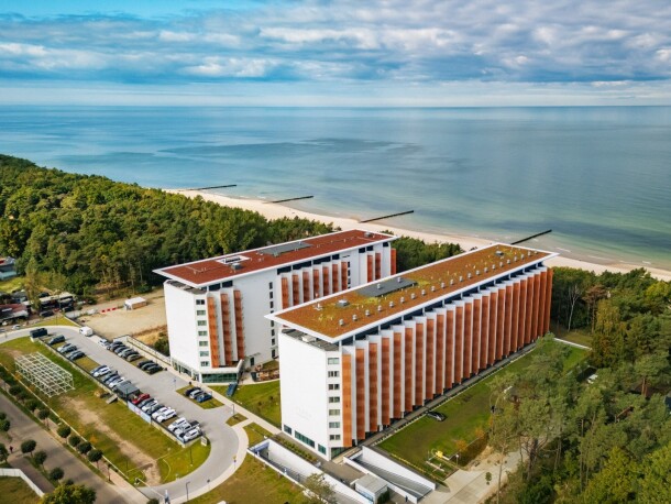 Hotel przy plaży, Pinea Resort, Pobierowo, Polska