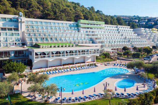 Hotel z basenem, Hotel Hedera, Rabac, Chorwacja