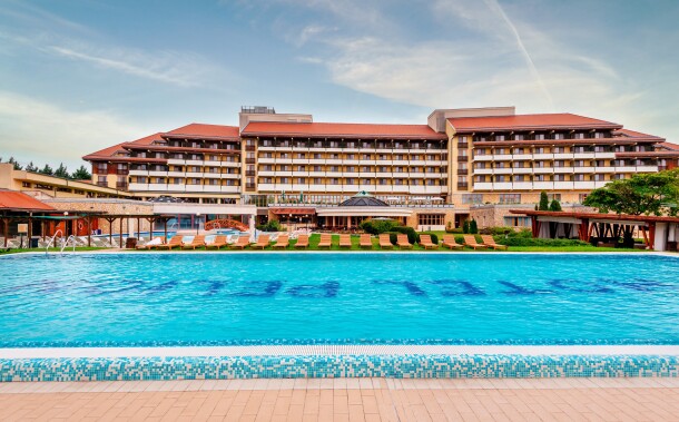 Hotel z basenem, Hunguest Hotel Pelion ***, Tapolca, Węgry