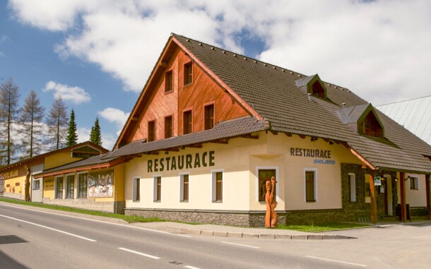 Restauracja, Areál Skiland Ostružná