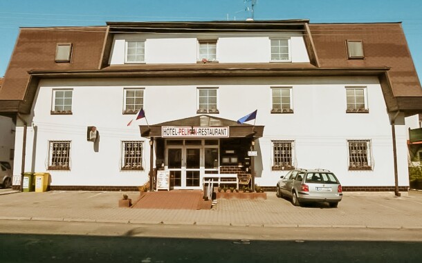 Budynek, Hotel Pelikán ***, Mariańskie Łaźnie