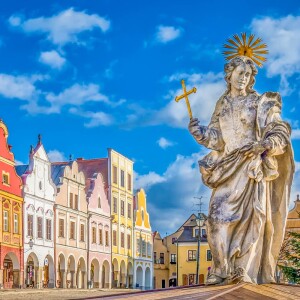 Plac Zachariiasza z Hradce v Telči