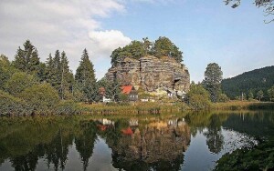 Skalny zamek Sloup