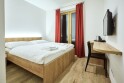  Pokój dwuosobowy typu deluxe z łóżkiem podwójnym i balkonem, Pension U Zámku, Ořechov