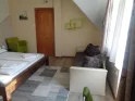 Pokój dwuosobowy z rozkładaną sofą, Patrícia Panzió, Bük