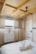 Tiny house, Bungalow i tinyhouse na liptowskiej wsi, Liptovské Matiašovce, Słowacja