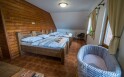 Pokój czteroosobowy z prysznicem, Ranczo Jestřebice, Heřmaničky, Środkowe Czechy