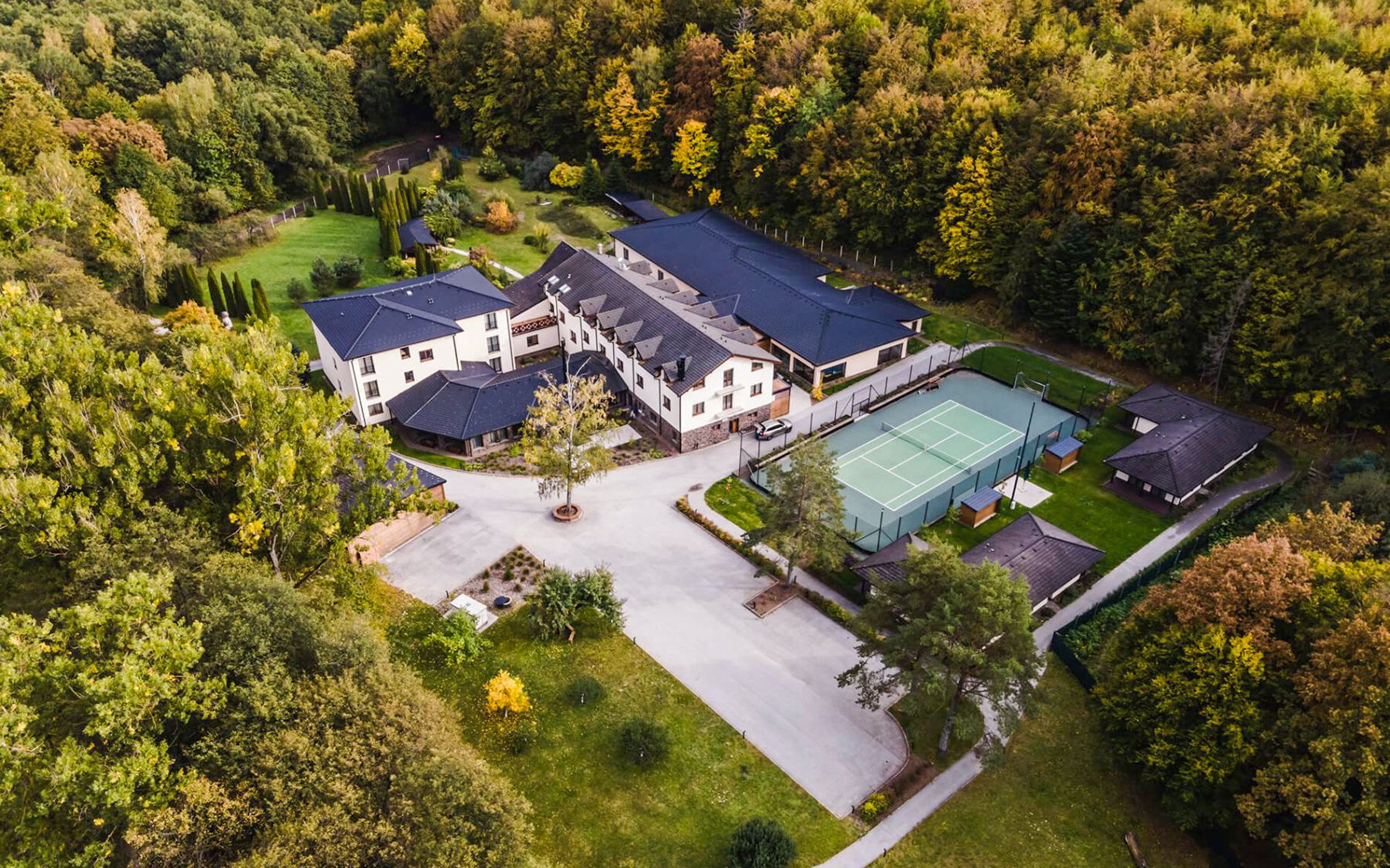 

Relaksujący pobyt w pobliżu Koszyc w Bio Hotel & Wellness Zlatý Hýľ ze śniadaniem/obiadokolacją i wellness