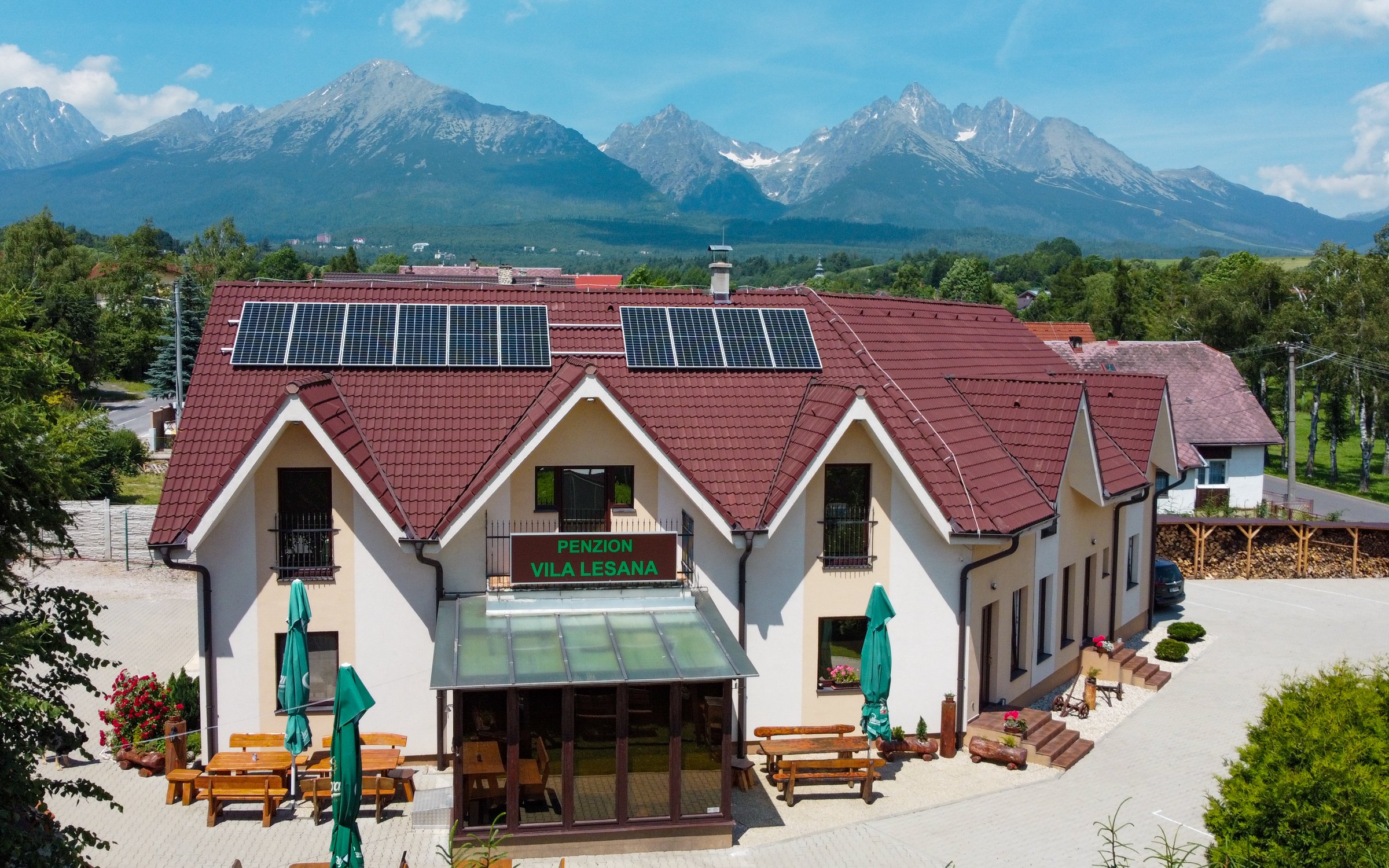 

Park Narodowy Tatry Wysokie: Nová Lesná w Willi Lesana ze śniadaniem + wino i 20% zniżka AquaCity Poprad