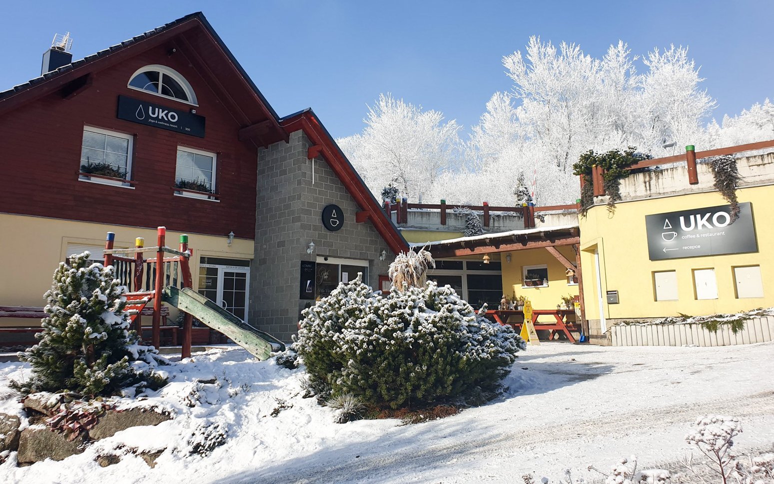 

Relaks w Górach Izerskich: Joga & Wellness Resort Uko ze śniadaniem/obiadokolacją + basen i 3 sauny