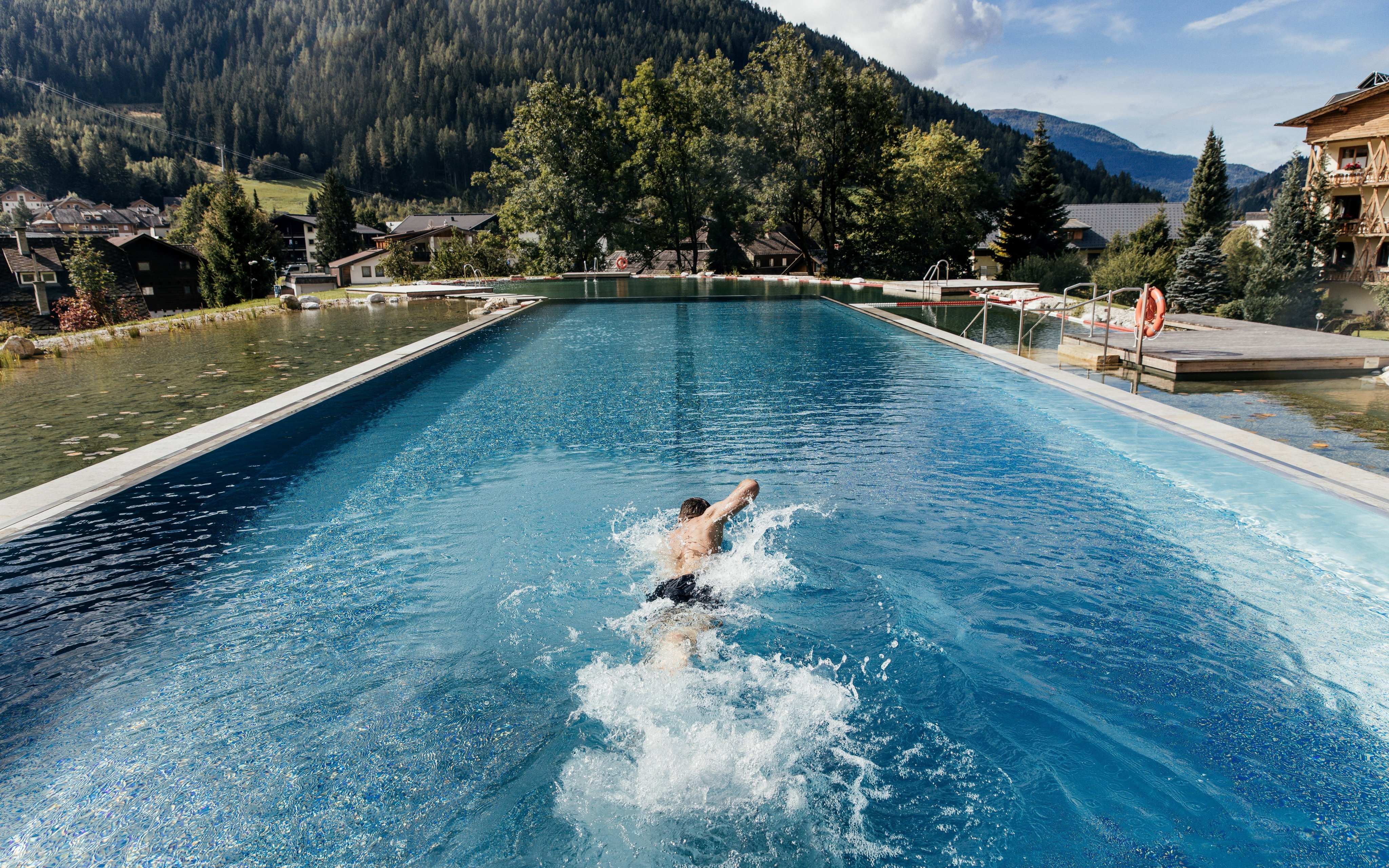 

Karyntia: Pasmo górskie Nockberge w 5* Hotelu Pulverer z obiadokolacją plus, termalnym wellness i 10 saunami