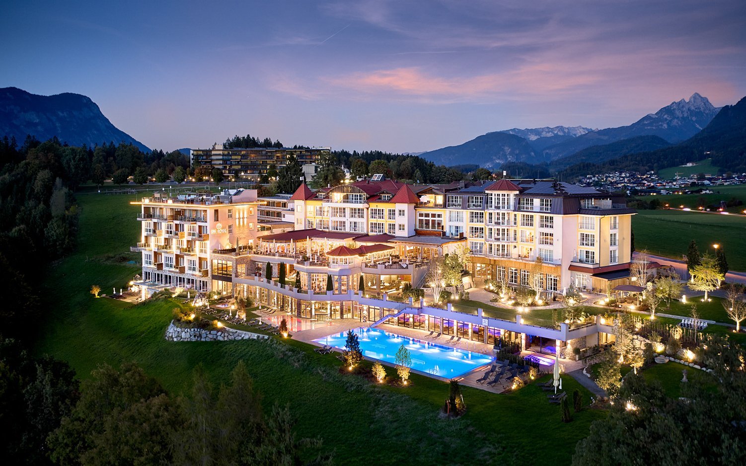 

Luksusowy pobyt wellness w Bad Häring: Hotel Panorama Royal ****+ z obiadokolacją, basenami i 7 saunami